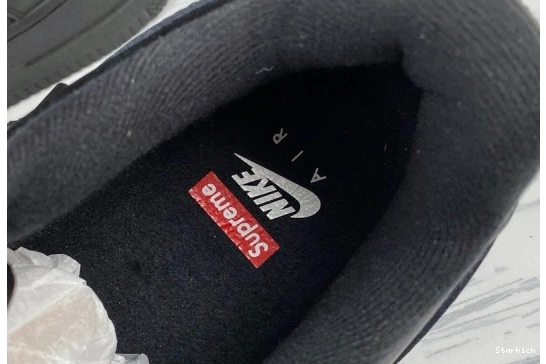  1 Force  Supreme CU9225-001 Air Nike Low Black 0321